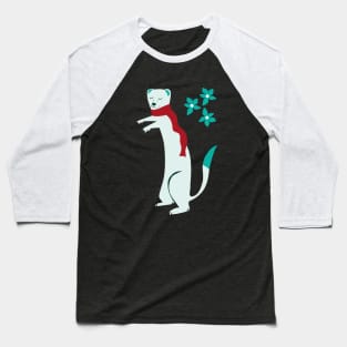 Stoaty Christmas with an Ermine Baseball T-Shirt